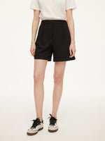 Stretch Adjustable Waist Women A-Line Shorts GOELIA