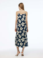 Floral Print Reversible Women Strap Maxi Dress GOELIA