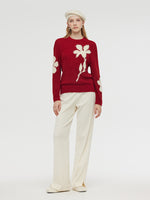 Mohair Wool Blend Women Sweater GOELIA