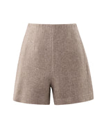 [Preview] Washable Cashmere Wool Blend Women Shorts GOELIA