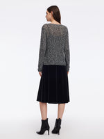 Cotton Blend Sweater And Strap Dress Two-Piece Set GOELIA