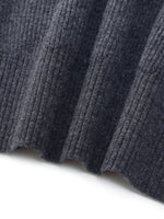 100% Wool Stitch Trim Women Sweater GOELIA