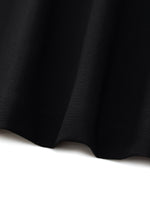 Merino Wool Drawstring Waist Women Pinafore Maxi Dress GOELIA
