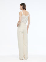 Denim High Waisted Women Loose Fit Straight Jeans GOELIA