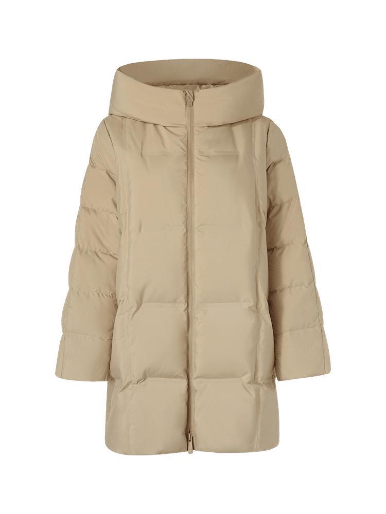 Cocoon Shape Oversized Mid-Length Goose Down Garment GOELIA