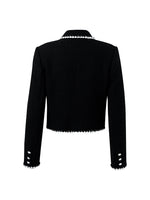Tweed Knitted Short Jacket GOELIA
