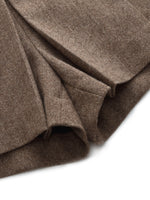 100% Washable Wool Women Culotte Skirt GOELIA