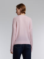 [Preview] Alpaca Wool Blend Sheep Embroidered Women Sweater GOELIA