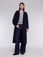 [Preview] 100% Wool Double-Faced Women Wrap Overcoat GOELIA