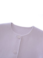 100% Wool Double-Faced Women Cropped Jacket GOELIA