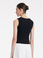 Knitted Camisole With Detachable Chest Pads GOELIA