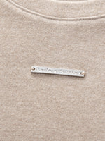 Stretch Round Neck Women Long Sleeve T-Shirt GOELIA