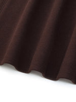 Stretch Flared Women Knit Skirt GOELIA