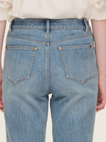 Cotton Denim Stretch Women Flared Jeans GOELIA