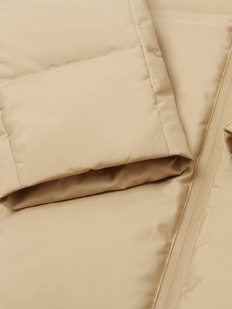 Cocoon Shape Oversized Mid-Length Goose Down Garment GOELIA