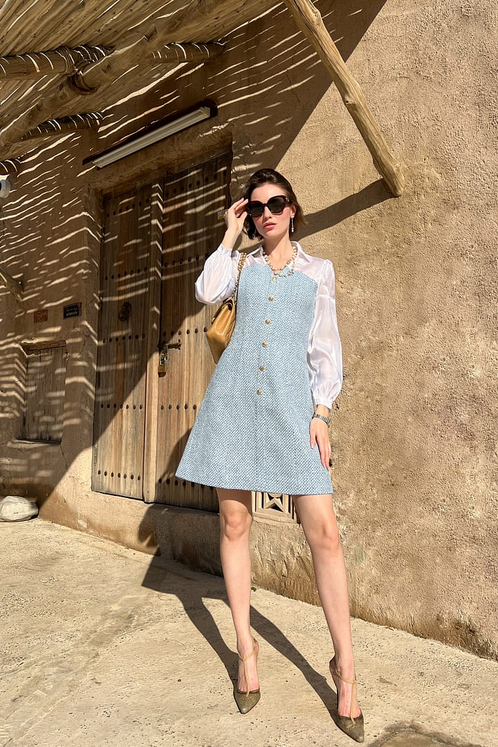 How to Style a Navy Blue Dress? GOELIA How to Style a Navy Blue Dress? GOELIA