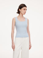 Square Neck Women Knit Tank Top GOELIA