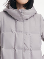 [Preview] Hooded Goose Down Cropped Jacket GOELIA