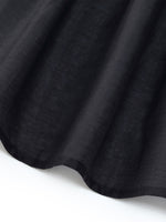 Tencel Blend Women Tiered Mini Dress With Ribbon GOELIA