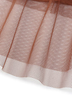 A-Line Mesh Ruffle Tiered Women Skirt GOELIA