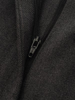 Worsted Wool Women Wide Leg Pants With Leather Belt GOELIA