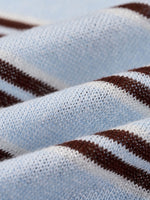 [Preview] Navy Combo Stripe Women Cardigan GOELIA