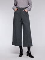 [Preview] Cashmere Wool Blend Women Ankle-Length Pants GOELIA