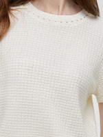 Round Neck Knit Top And Maxi Skirt Two-Piece Set GOELIA