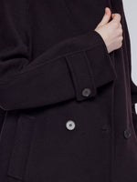 [Preview] Cashmere Wool Blend Double-Faced Women Coat GOELIA