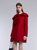 [Preview] Tencel Wool Blend Double-Faced Women Coat GOELIA