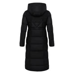 Hooded Pleated Goose Down Garment GOELIA