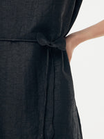 18MM Xiang Yun Silk Women Vest Mini Dress With Belt And Hairband GOELIA