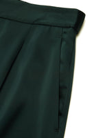 Triacetate Blend Women Straight Leg Pants GOELIA
