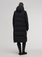 Thermal Tech Back Hooded Unisex Long Goose Down Coat GOELIA