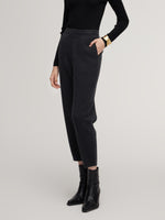 100% Cashmere Women Carrot Fit Pants GOELIA