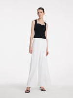 Wide Leg Full Length Pants GOELIA