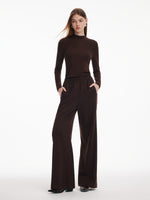 [Preview] Vest & Knit Top & Pants Three-Piece Set With Belt GOELIA