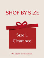 Exclusive Size Pick: Size L Clearance