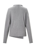 [Preview] Double-Faced Brushed Mock Neck Women Knit Top GOELIA