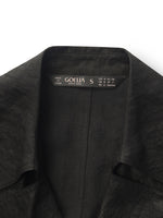 18 Momme Xiang Yun Silk Women Trench Coat With Belt GOELIA