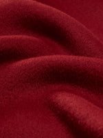 Cashmere Wool Blend Double-Faced Women Cape Coat With Leather Belt GOELIA