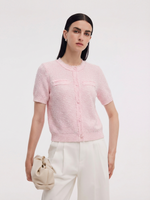 Frayed Edge Women Knit Top GOELIA