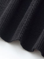 100% Machine Washable Wool Mock Neck Women Knit Top GOELIA