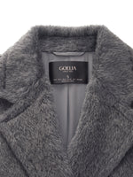 Brushed Alpaca Wool Blend Unisex Overcoat GOELIA