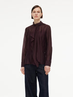 [Preview] Tie Front Women Shirt With Camisole GOELIA