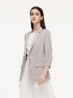 22MM Mulberry Silk Women Blazer GOELIA