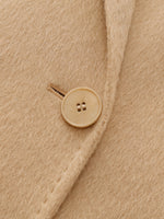 Alpaca Wool Double-Faced Slim-Fit Women Overcoat GOELIA