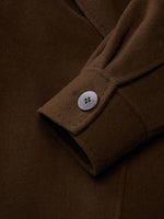 Cashmere Wool Double-Faced Women Wrap Overcoat GOELIA