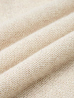 100% Merino Wool Shimmer Women Sweater With GO Letter Clip GOELIA