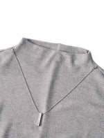 [Preview] Double-Faced Brushed Mock Neck Women Knit Top GOELIA